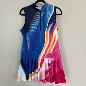 Lucky in Love Sleeveless Tennis Dress Size M